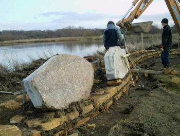 Artworks under construction